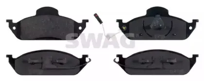 Комплект тормозных колодок, дисковый тормоз SWAG купить